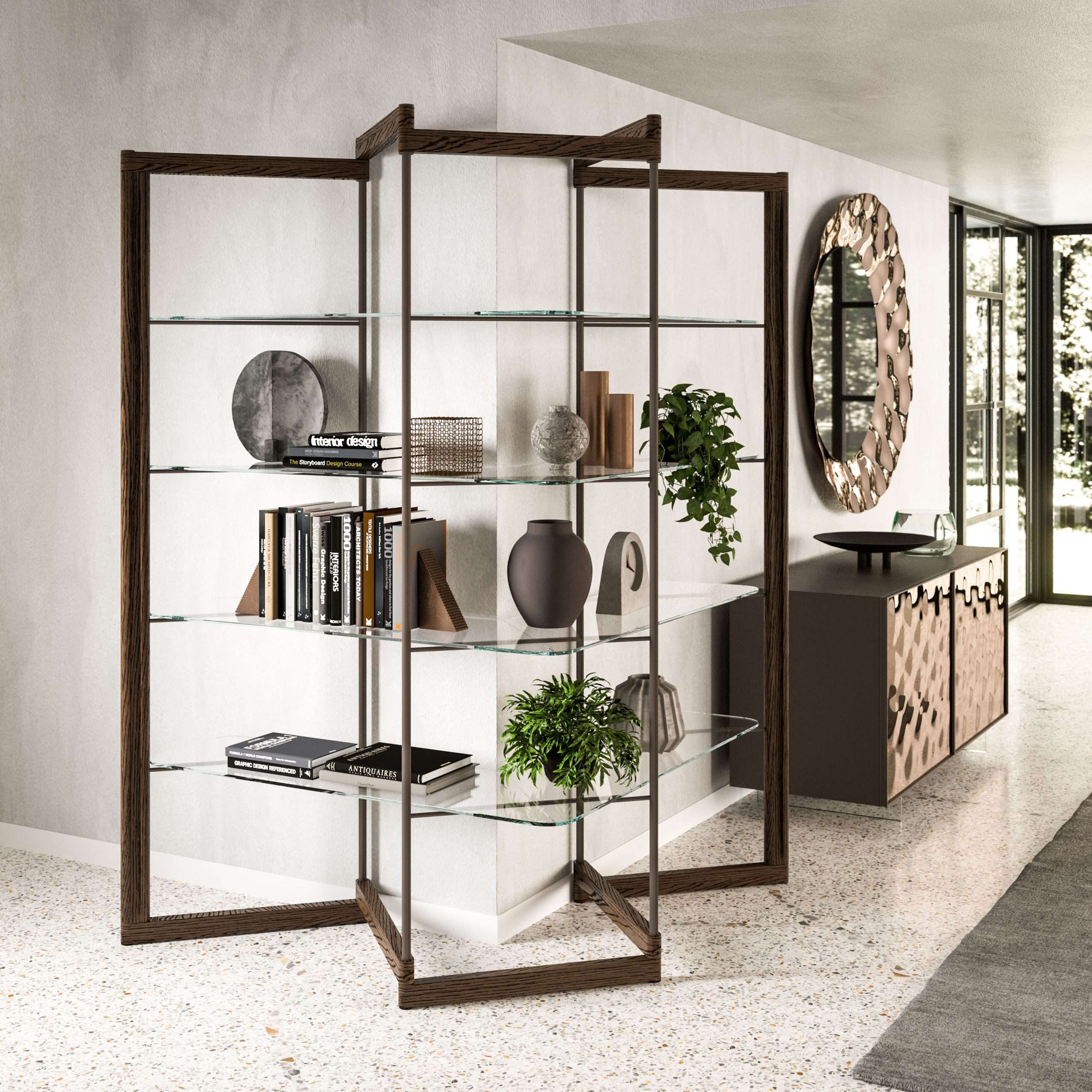 Panto Angolare divider, Storage and Shelving - Bonbon Compact Living