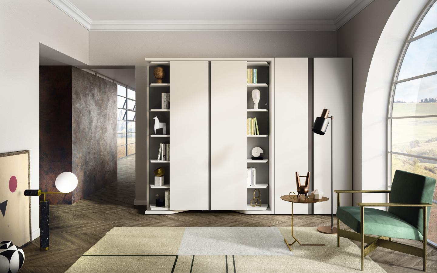 Wardrobe & storage for wall beds,  - Bonbon Compact Living