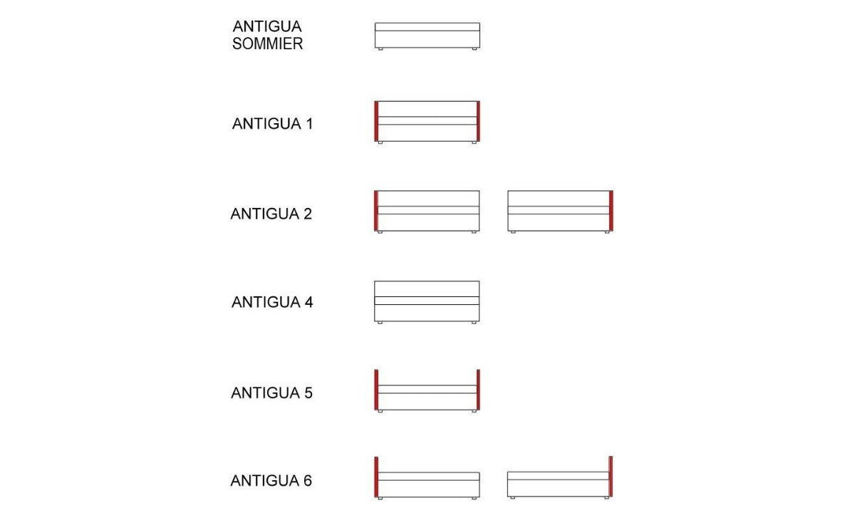 Antigua model versions