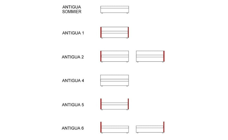 Antigua model versions