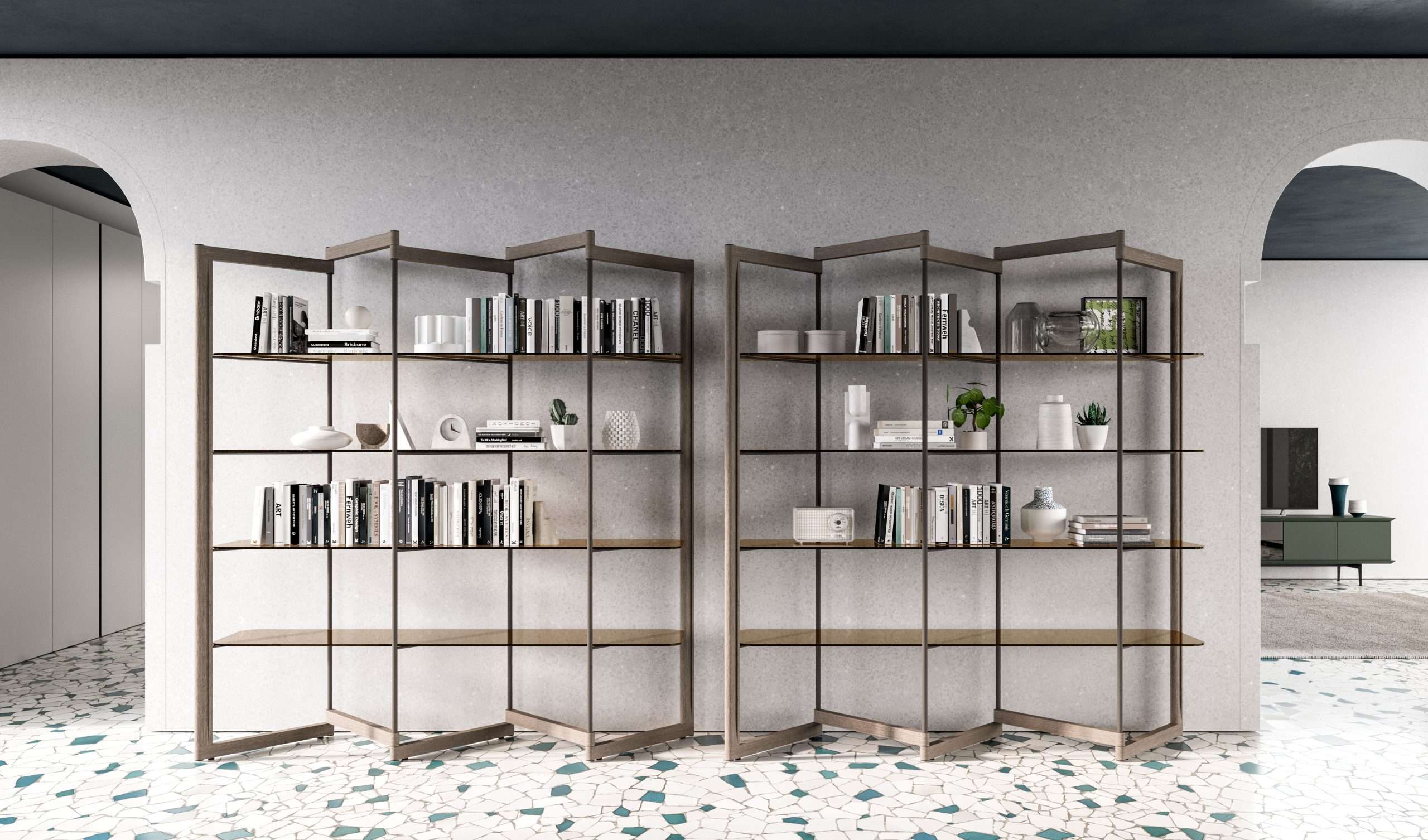 Panto Room divider, Storage and Shelving - Bonbon Compact Living