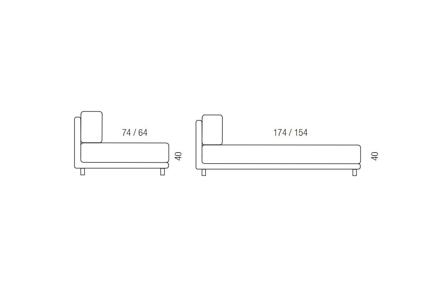 Dennis, Sofa or sofa bed - Bonbon Compact Living