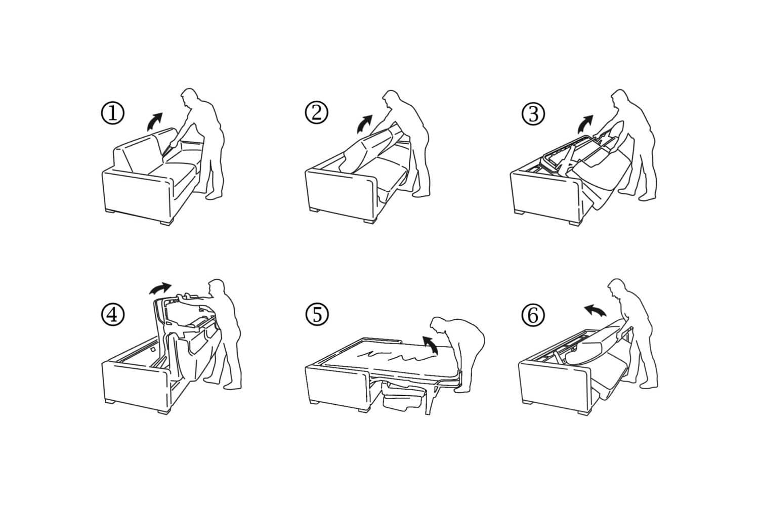 Jan, Sofa or sofa bed - Bonbon Compact Living