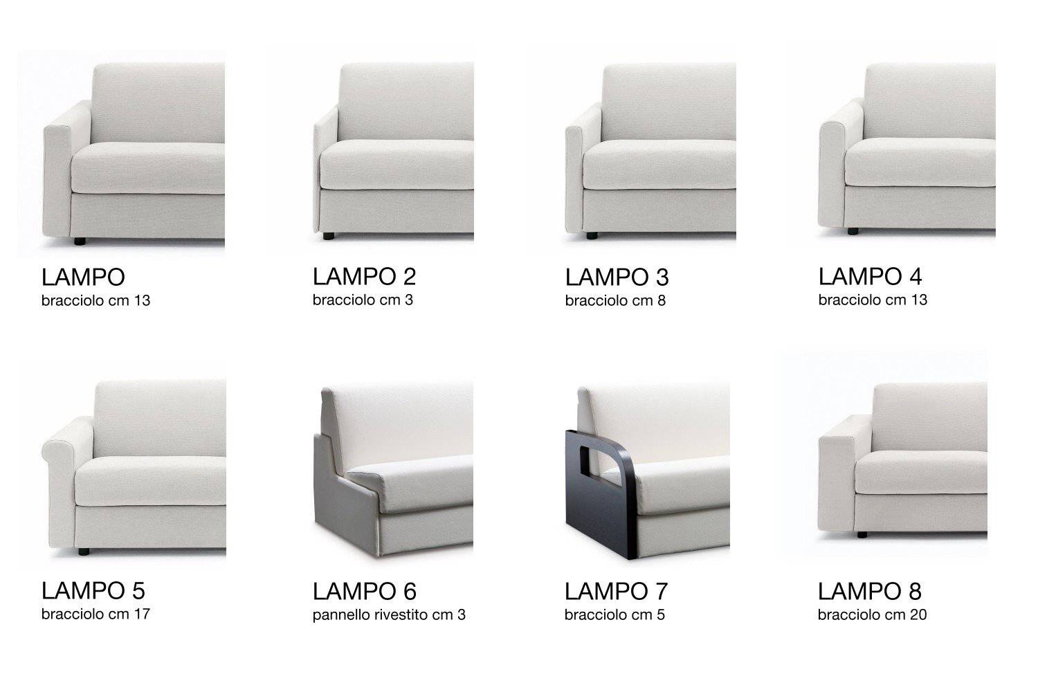 Lampo, Sofa or sofa bed - Bonbon Compact Living