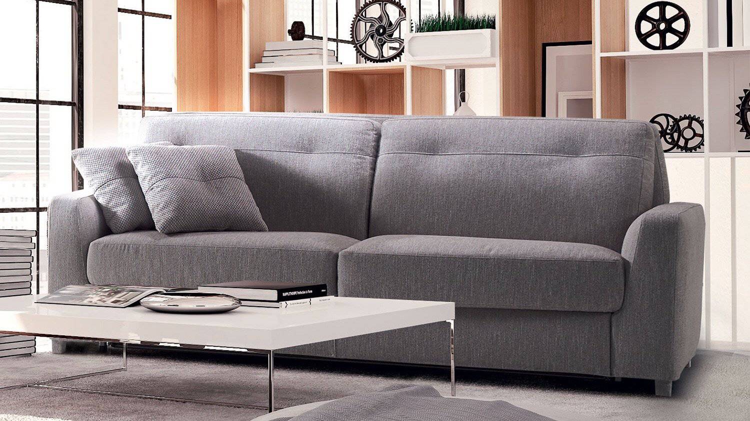 Oliver, Sofa or sofa bed - Bonbon Compact Living