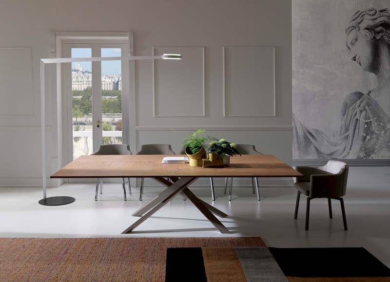 4X4 dining table, Extendable dining table - Bonbon Compact Living