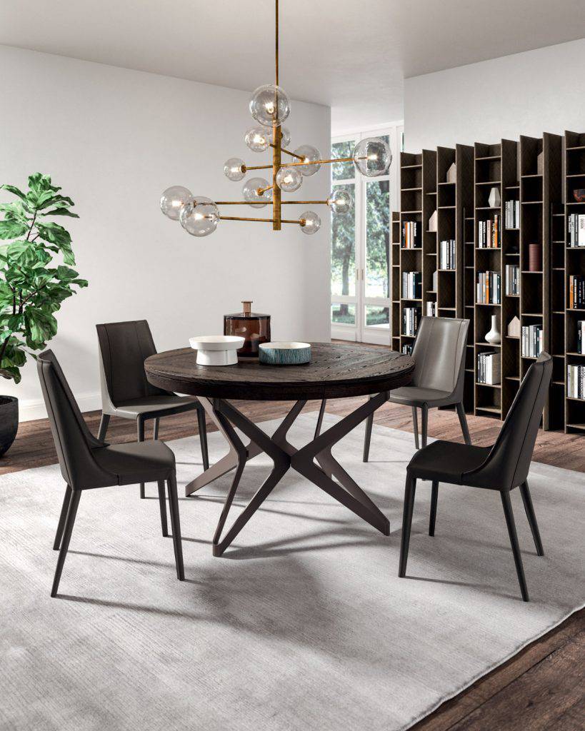 BIG round, Extendable dining table - Bonbon Compact Living