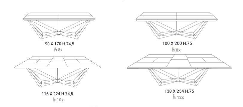 File 8, Extendable dining table - Bonbon Compact Living